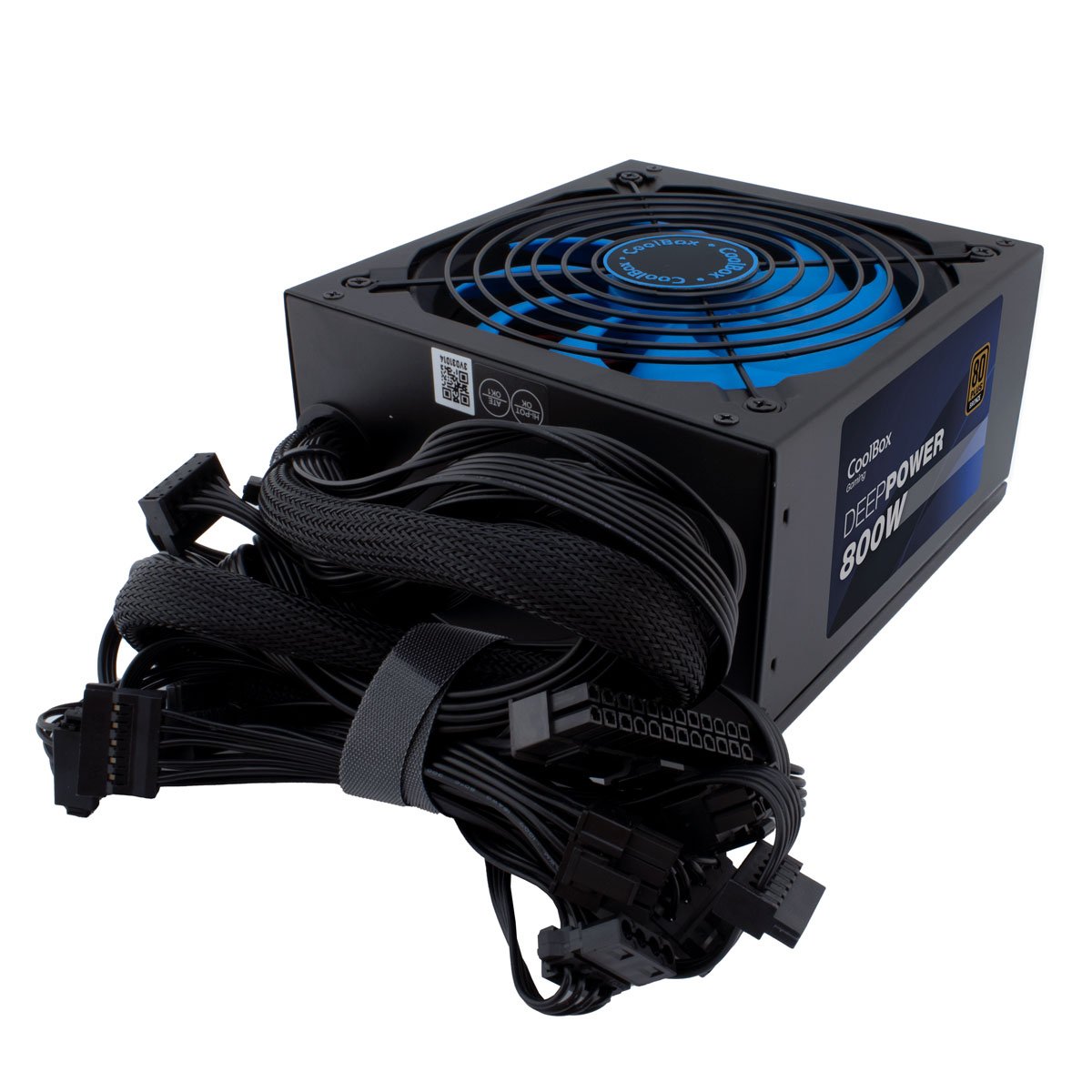 EAN 8436556145346 - CoolBox DeepPower BR-800 unidad de fuente de alimentación 20+4 pin ATX Negroimagen 6)