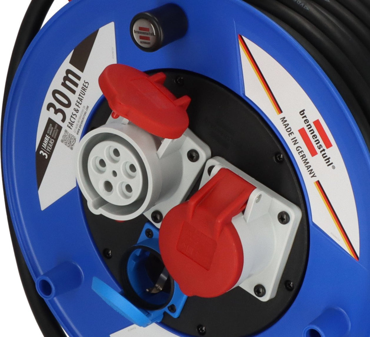 Brennenstuhl Garant Cee Ip44 Industrie-/Baustellen-Kabeltambor 30m