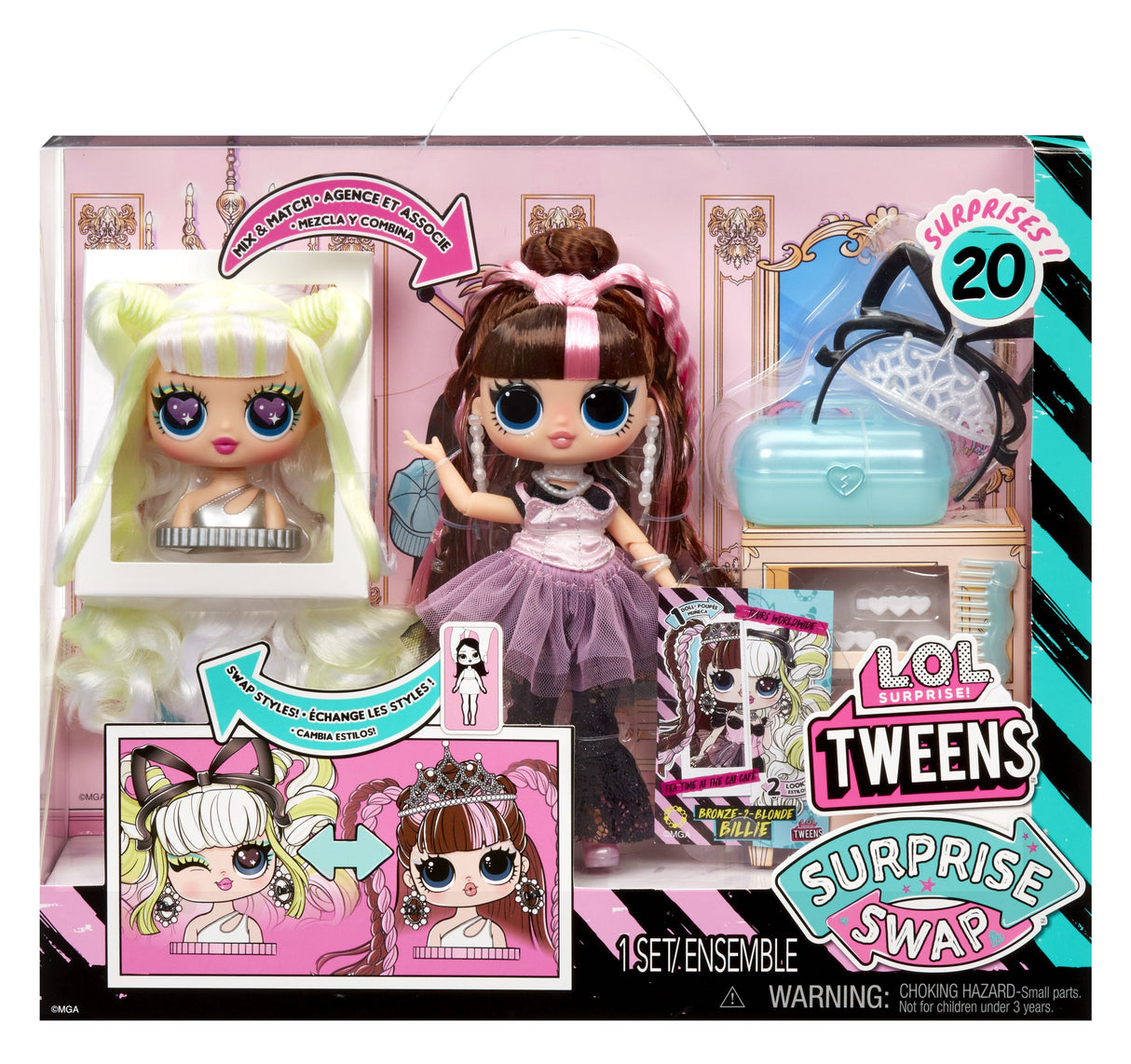 Muñeca Mga Entretenimiento L.O.L Bronce-2-Blonde Billie, 591740