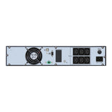 Apc Easy Ups On-Line - Usv (Rack - Montable) - Corriente Alterna 230 V - 900 Watt - 1000 Va - 1-Fásico - 1 X Batería - Lithium-Ionen - Rs-232, Usb - Conexiones De Salida: 6 - 2u - 48.3 Cm (19")