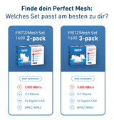 EAN 4023125031274 - Mesh Set FRITZMESH SET 1600 3-PACK EDITION INTERNATIONAL Doble banda (2,4 GHz / 5 GHz) Wi-Fi 6 (802.11ax) imagen 8