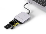 Card Reader Externo Conceptronic Bian09g Usb-C Sd/Sdhc/Sdxc Microsd/Tflash