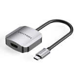 EAN 6922794754683 - Vention TDEHB adaptador de cable de vídeo 0,15 m USB Tipo C HDMI tipo A (Estándar) Gris imagen 1