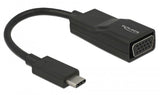 Delock Adaptadorcable Usb Tipo-C Macho > Vga Hembra Negro