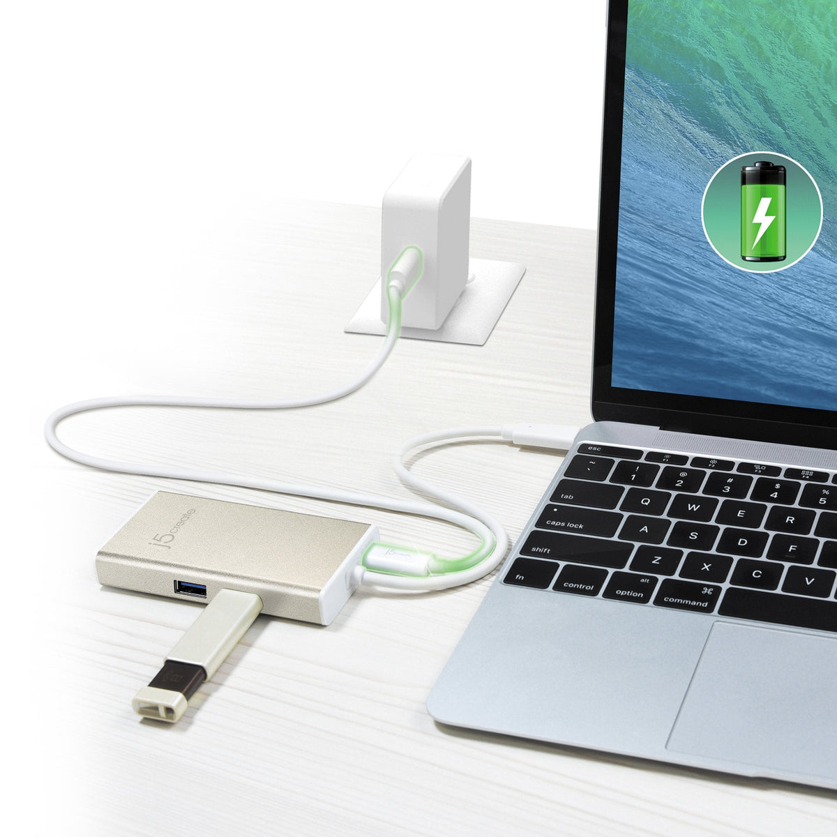 J5create Jca374-N Adaptador Múltiple Usb-C