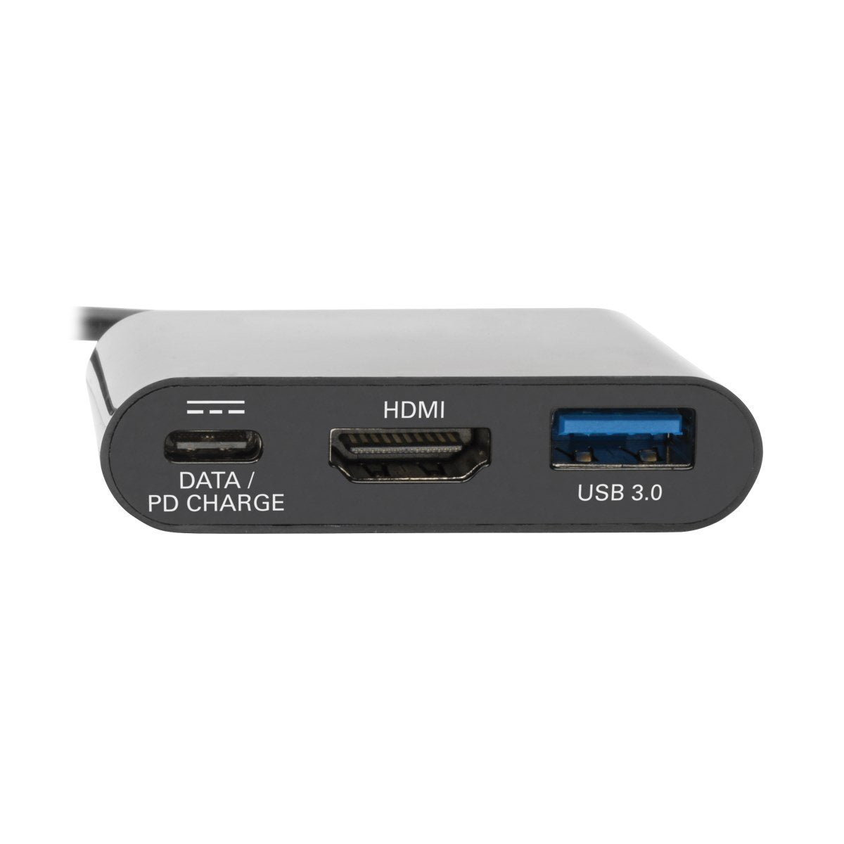 Tripp Lite U444-06n-H4ub-C Adaptador Usb-C A Hdmi 4k Con Puerto Usb-A Y Carga Pd, Hdcp, Negro