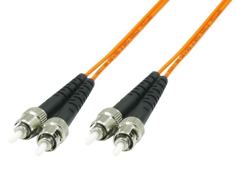 Microconnect St/Pc-St/Pc, 2m Cable De Fibra Optica Naranja