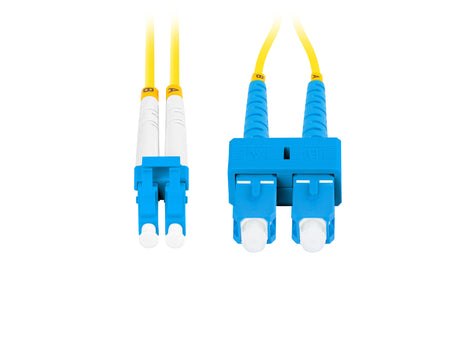 EAN 5901969433159 - Lanberg FO-SULU-SD11-0010-YE Cable de fibra óptica e InfiniBand 1 m SC LC Amarillo imagen 3
