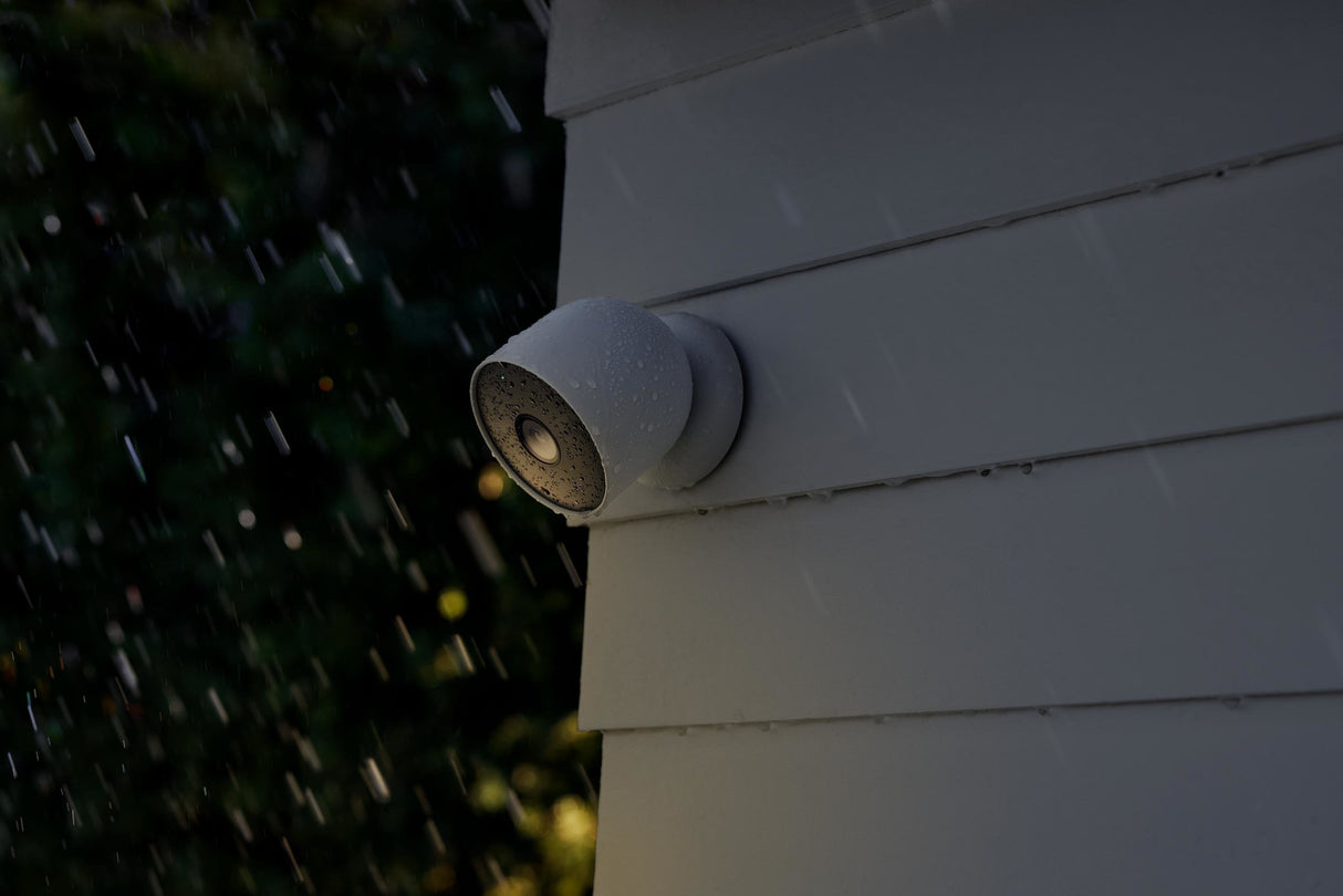 Cámara De Videovigilancia Google Nest Cam Exterior-Interior Con Batería  130º  Visión Nocturna  Control Desde App