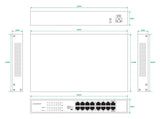 EAN 5715063808252 - Lanview LVN-1U-16PORT-1G no categorizado imagen 2