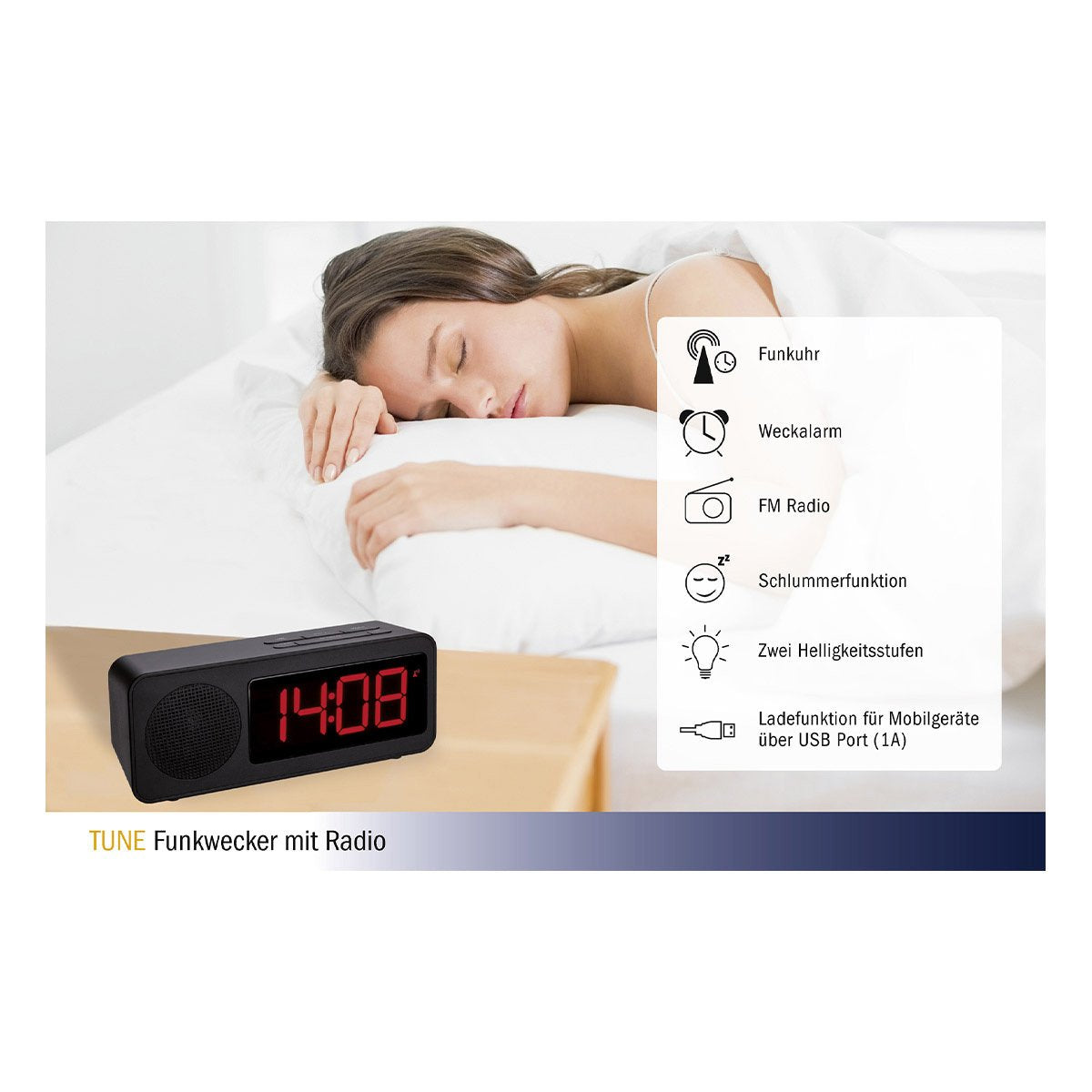 Despertador Tfa 60.2546.01 Tune Rc