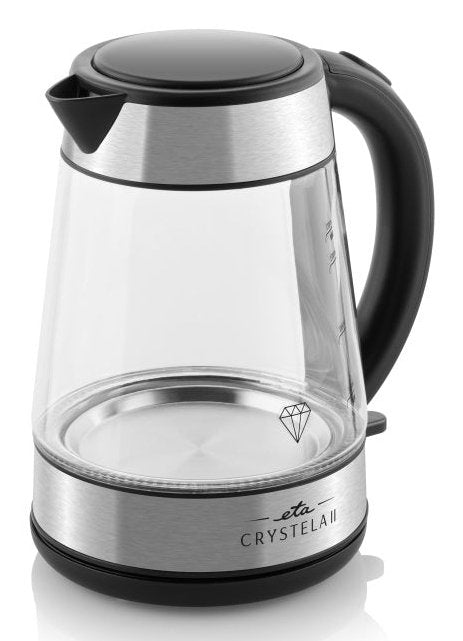 Eta Eta115490000 Crystela Glass Kettle, 1.7 L, 2200 W