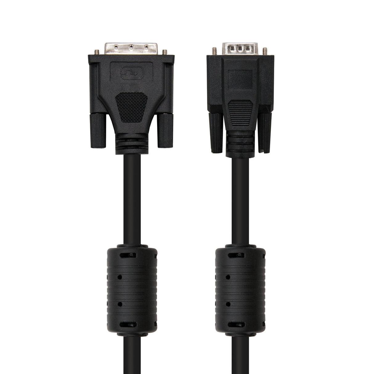EAN 8433281002081 - Nanocable DVI - VGA, 5m VGA (D-Sub) Negro imagen 2