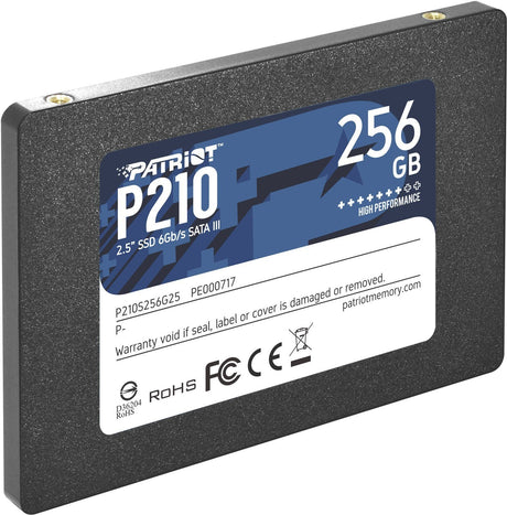 EAN 0814914026809 - Patriot Memory P210 256 GB 2.5" Serial ATA III imagen 1