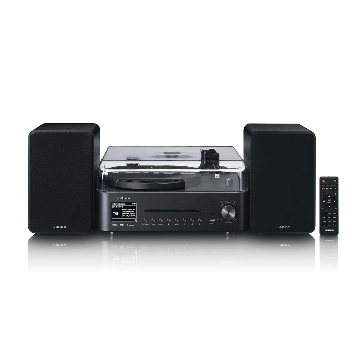 EAN 8711902093701 - Lenco MC-760BK sistema de audio para el hogar 60 W Negro imagen 1