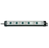 EAN 4007123624546 - Brennenstuhl 1951550600 base múltiple 3 m 5 salidas AC Negro, Gris imagen 1