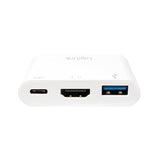 Logilink Conversor Usb 3.1 Tipo C A Hdmi + Usb, Con Puerto De Carga Ua0258