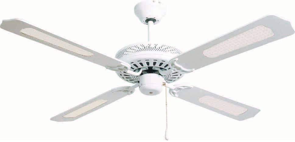 Orbegozo Cf 07132 B Ventilador De Techo - 3 Velocidades 4 Aspas Reversibles - 60w - Diametro 132cm - Blanco