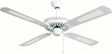 Orbegozo Cf 07132 B Ventilador De Techo - 3 Velocidades 4 Aspas Reversibles - 60w - Diametro 132cm - Blanco