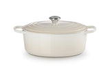 EAN 0024147303473 - Le Creuset 21178317164430 cacerola 6,3 L Ovalado Crema de color imagen 1