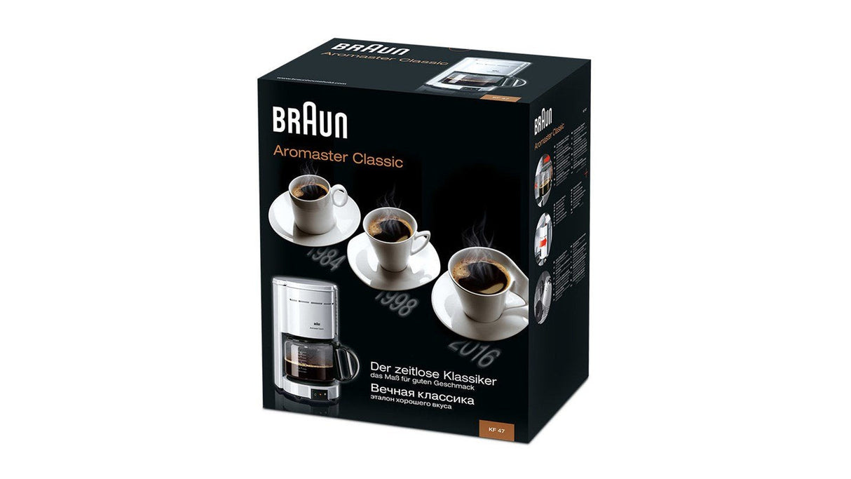 Braun Kf 47/1 Kaffeemaschine Weiá
