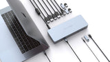 EAN 0817110016049 - HYPER HD-GD1000-EU base para portátil y replicador de puertos Acoplamiento USB 3.2 Gen 1 (3.1 Gen 1) Type imagen 5