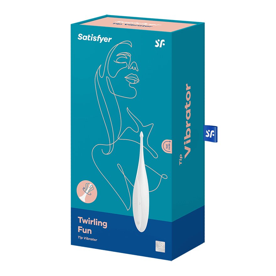 Satisfyer - Twirling Fun Estimulador Clitoris Blanco