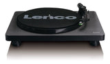 Tocadiscos  Lenco L-30 Black  De Tracción Por Correa Negro