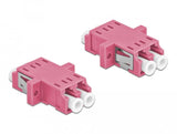 Lwl Kupplung Lc Duplex Buchse Zu Lc Duplex Buchse Multimode 2 Stück Violett