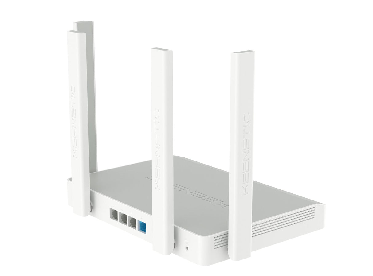 Router Wireless  Keenetic Wireless Router 1800 Mbps Mesh Wi-Fi 6 Usb 3.0 4x10/100/1000m Kn-3810-01eu