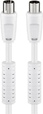 EAN 4040849507267 - Goobay 50726 cable coaxial 7,5 m Blanco imagen 1