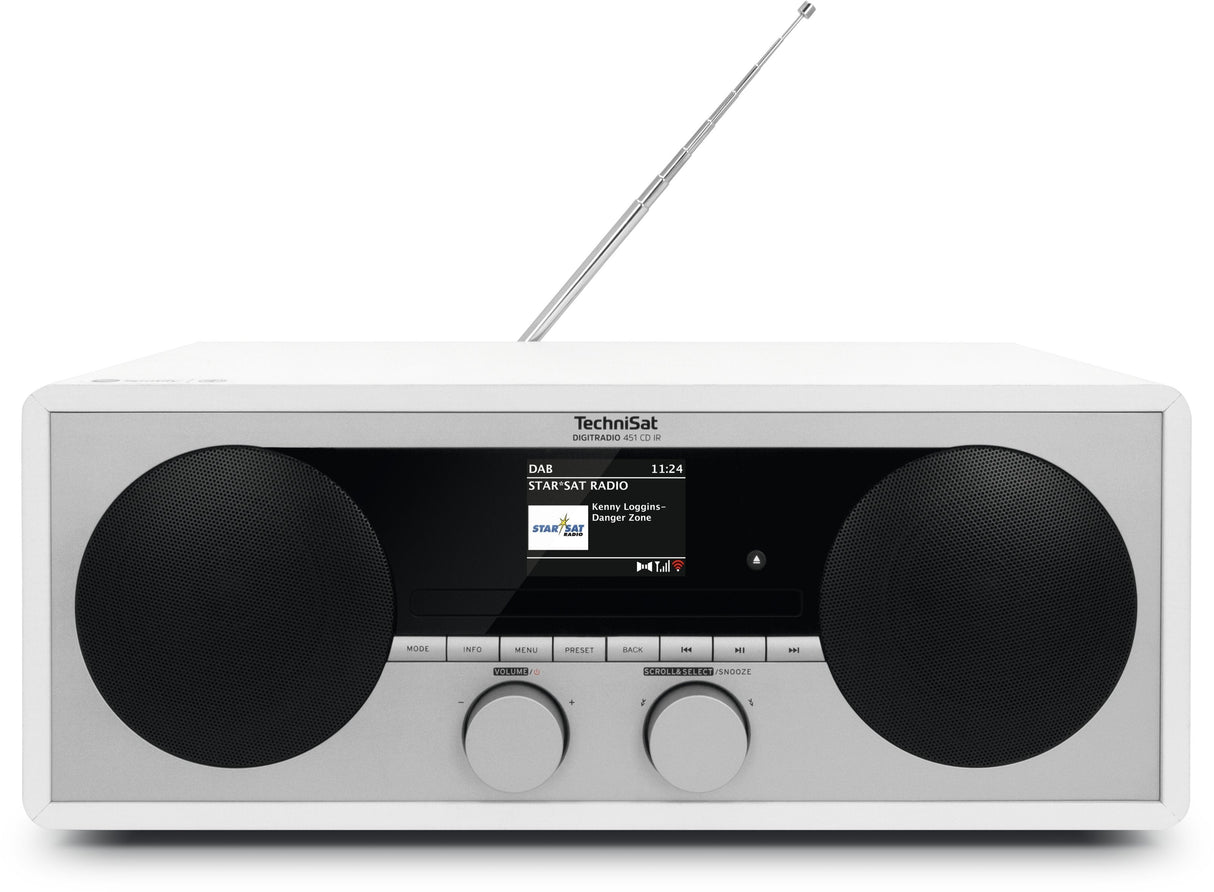 Technisat Digitradio 451 Cd Ir White