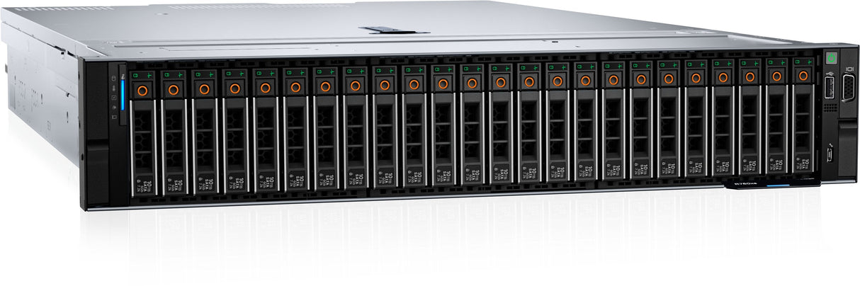 Servidor Dell Poweredge R760xs Se Puede Montar En Bastidor 2u 2 Vías 1 X Xeon Silver 4510 / Hasta 4.1 Ghz Ram 32 Gb Sas Hot-Swap 3.5" Bahía(S) Ssd 480 Gb Matrox G200 Gigabit Ethernet Sin So Monitor: Ninguno Negro Btp Dell Sma