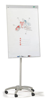 Faibo Pizarra Caballete Melaminado Con Ruedas 700 X 1020 Cm