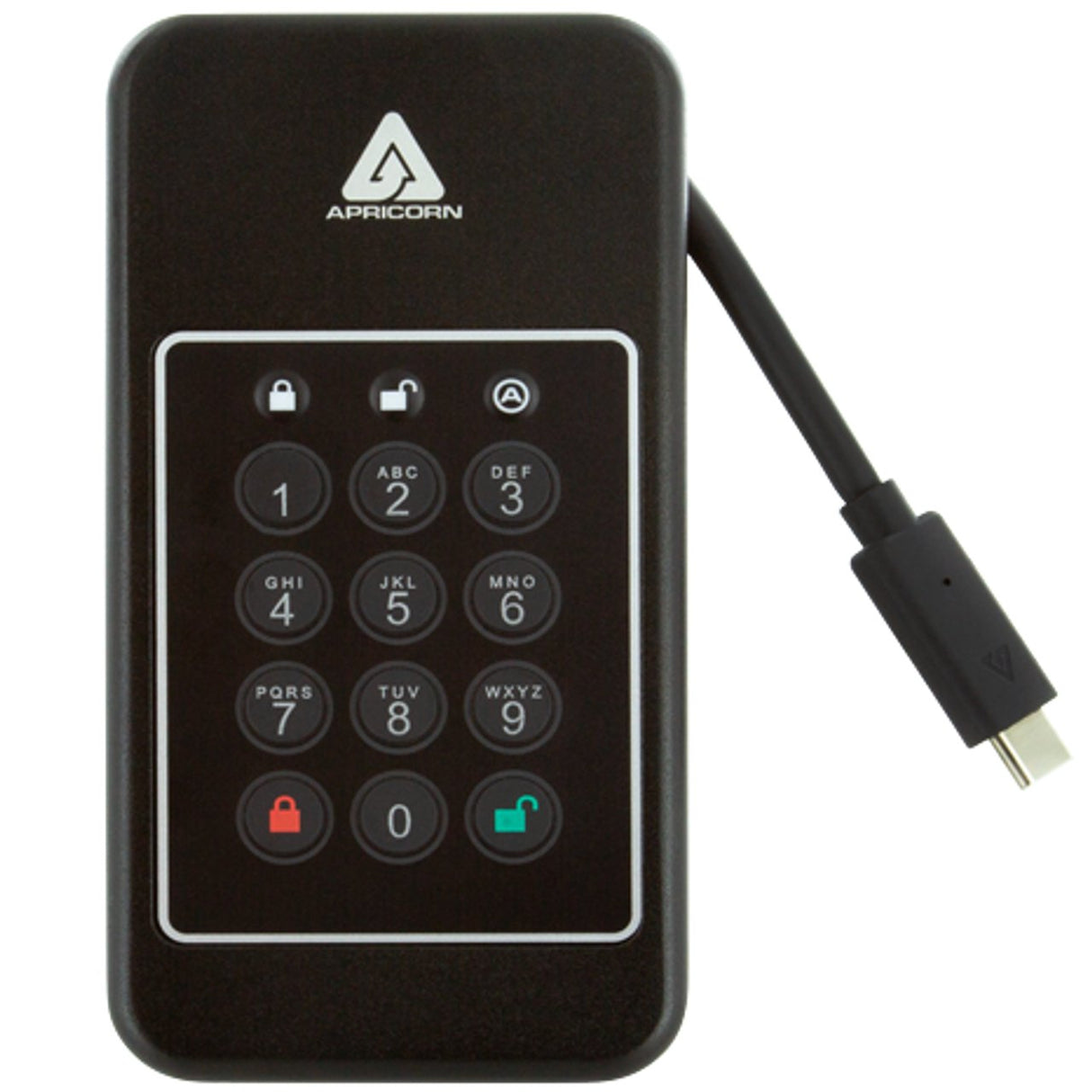 EAN 0708326915168 - Apricorn Aegis NVX 2 TB USB Tipo C 3.2 Gen 1 (3.1 Gen 1) Negro imagen 2
