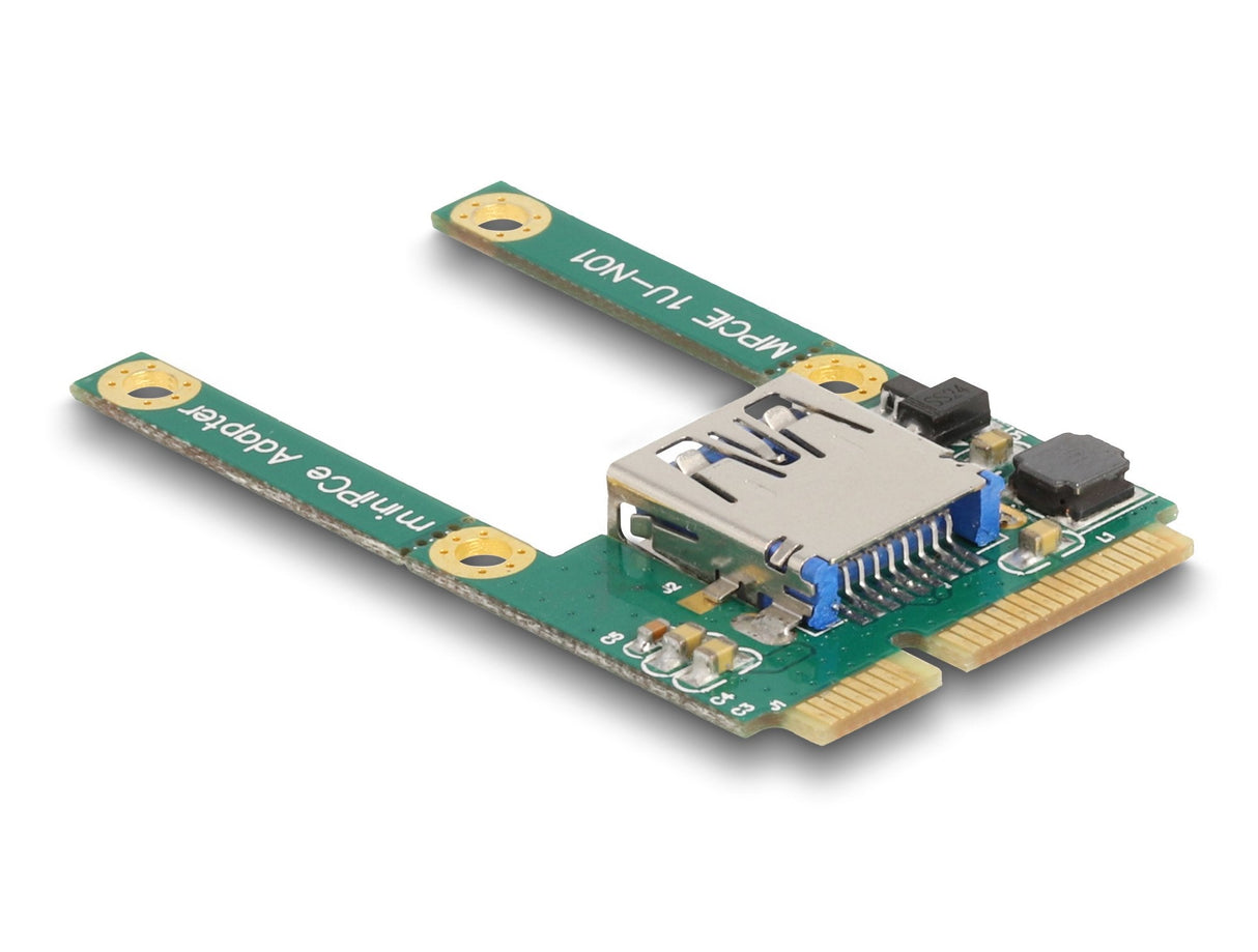 Delock 80039 Mini Pcie I/O 1 X Usb 2.0 Tipo-A Hembra Full Size / Half Size