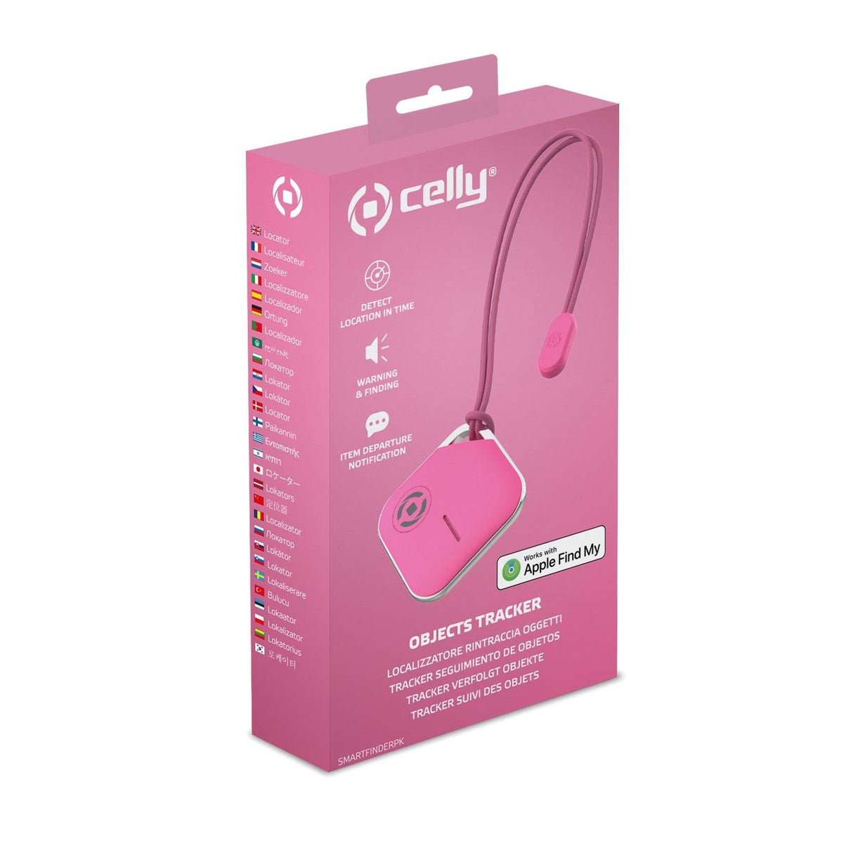 Celly Smartfinderpk Localizador De Llaves Rosa