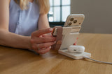Verbatim Foldable 3-In-1 Magnet. Wireless Pb 10000mah Weiss  32296