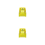 Nanocable Cable De Red Rj45 Lszh Cat.6a Sftp Awg26 0.50m - Amarillo