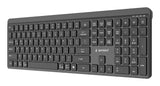 Gembird Dual-Mode Pro-Business Slim Wireless Keyboard 2.4g+Bt Us Layout