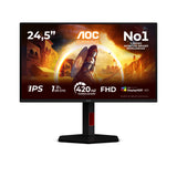 EAN 4038986143103 - AOC G4 25G4KUR pantalla para PC 62,2 cm (24.5") 1920 x 1080 Pixeles Full HD LED Negro, Rojo imagen 1