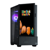 Caja Pc Zalman Z10ds Black Atx Mid Tower Argb Fan