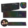 EAN 5901986049531 - Savio STYX Outemu Peach Silent teclado Juego Bluetooth QWERTY Internacional de EE.UU. Negro imagen 1