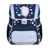 EAN 4008110396880 - Herlitz Loop Plus Unicorn Dreams juego de mochila escolar Chica Poliéster Azul oscuro, Rosa imagen 2