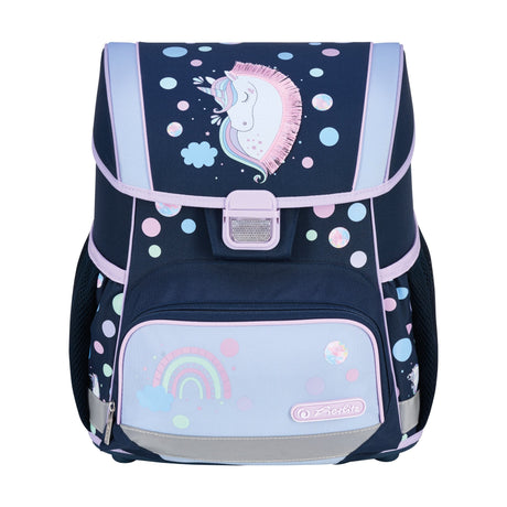 EAN 4008110396880 - Herlitz Loop Plus Unicorn Dreams juego de mochila escolar Chica Poliéster Azul oscuro, Rosa imagen 2