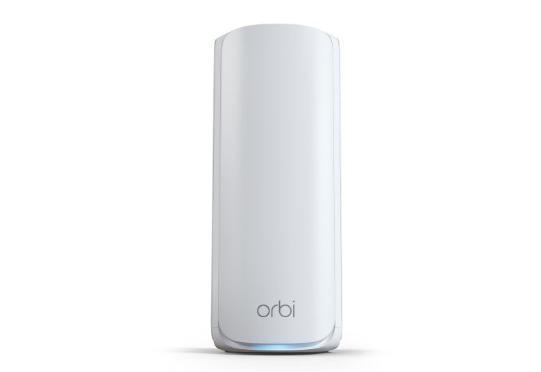 Netgear Orbi Rbe770-100eus  Wifi 7 Mesh Zusatzsatellit, Mesh Access Point (Blanco, Tri-Band Wifi 7) Rbe770-100eus