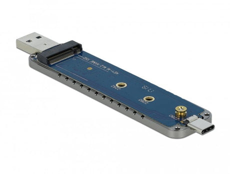EAN 4043619426164 - DeLOCK 42616 caja para disco duro externo Caja externa para unidad de estado sólido (SSD) Plata M.2 imagen 2