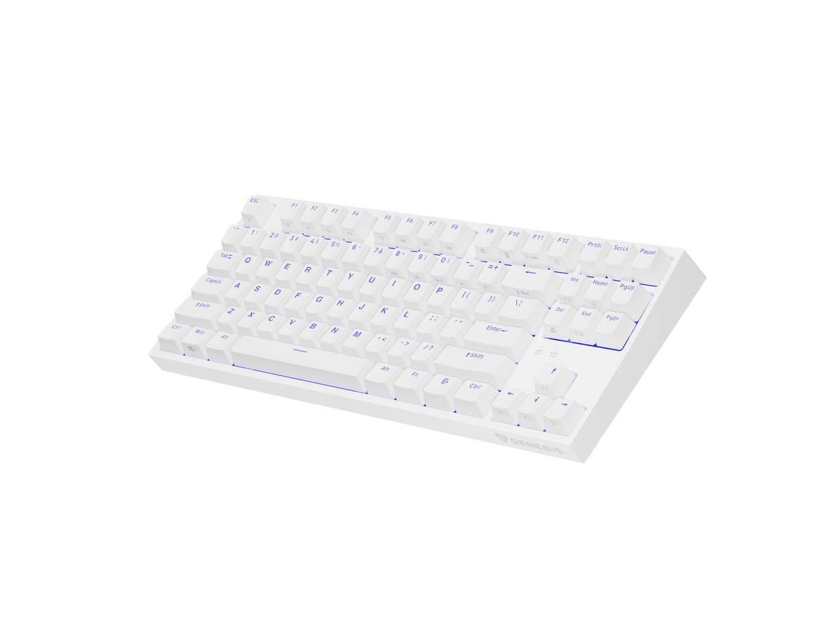 Genesis Thor 404 Tkl Biala Rgb Gateron Yellow Pro
