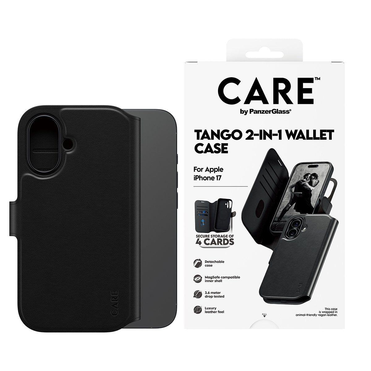 Panzerglass Care Feature Case Tango 2-In-1 Walle Case W. Magsafe Iphone 17