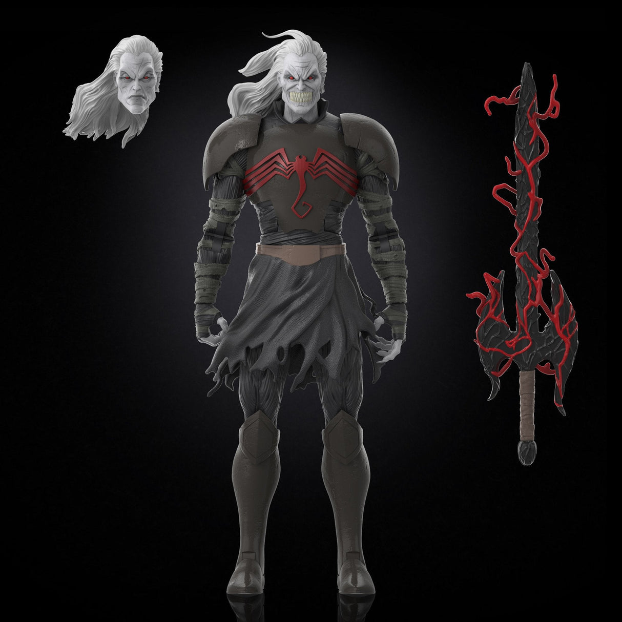 Set 2 Figuras Mavel Knull Y Venom King In Black Marvel Legends 15cm